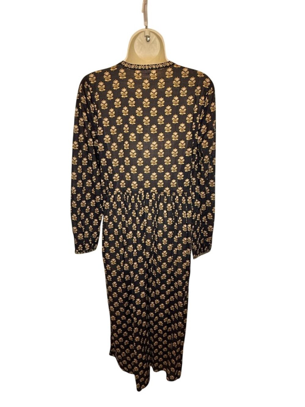 Doen Rhiannon Dress -- Noir Meadowsweet Floral - size M - Picture 7 of 8